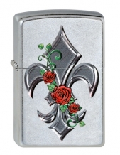 images/productimages/small/Zippo Fleur de Lis Rose 2003126.jpg